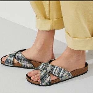 Birkenstock Siena rivet logo festive 36